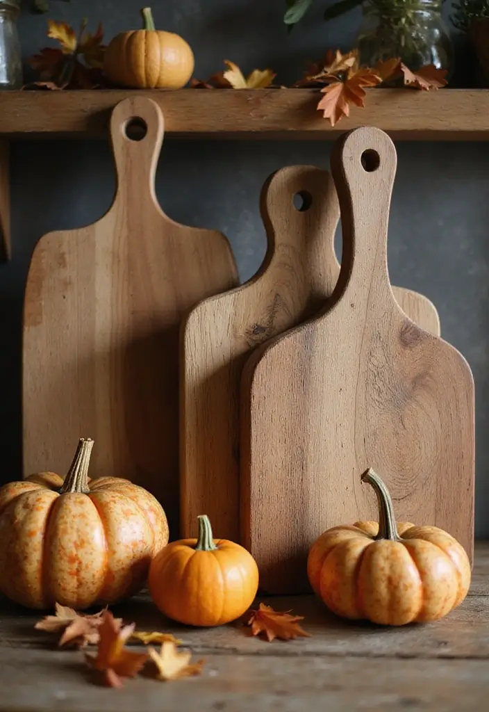 Rustic Wooden Kitchen Utensils