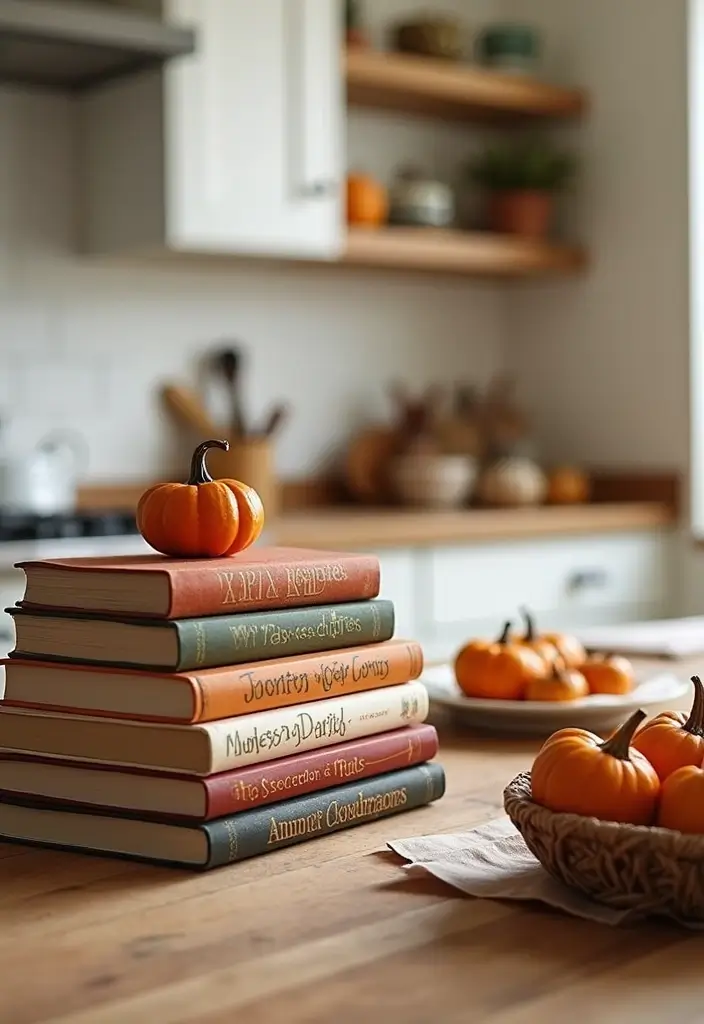 Seasonal Cookbooks Display