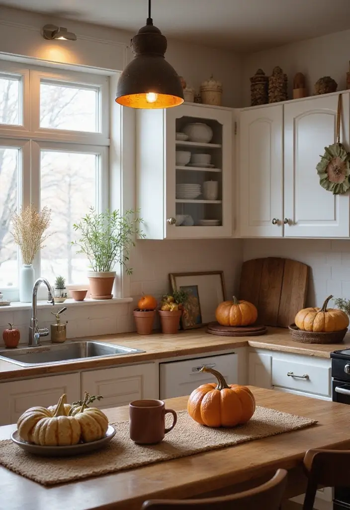 Cozy Fall Kitchen Decor