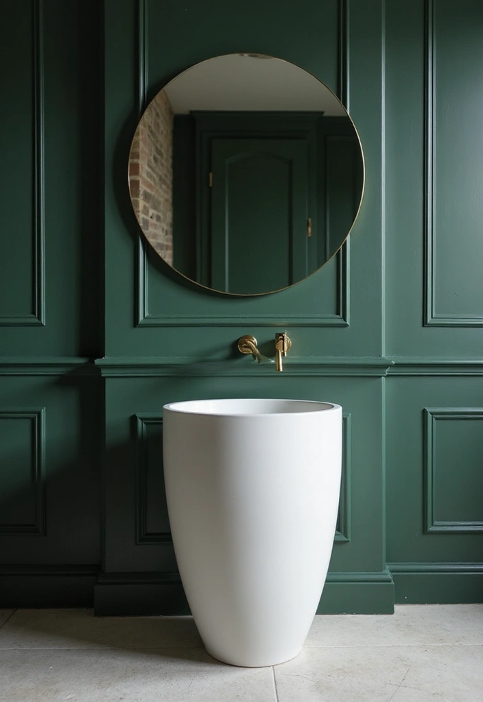 Sculptural Freestanding Sink