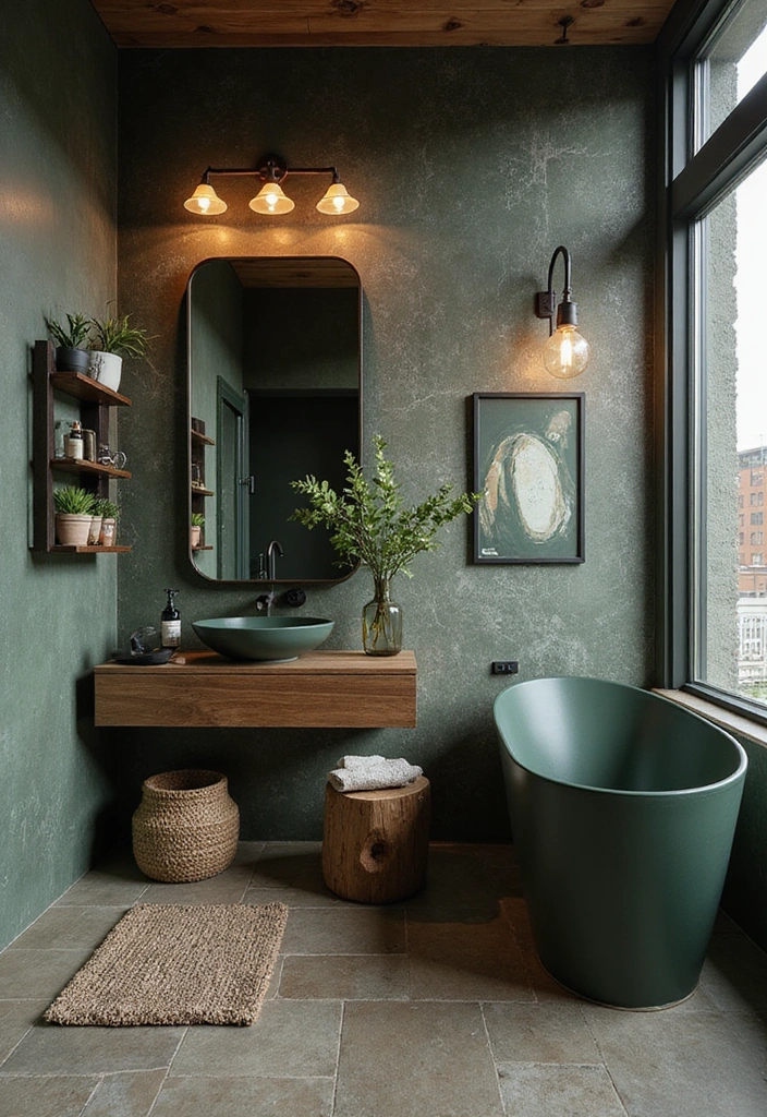 Harmonizing Mixed Materials in Bathroom