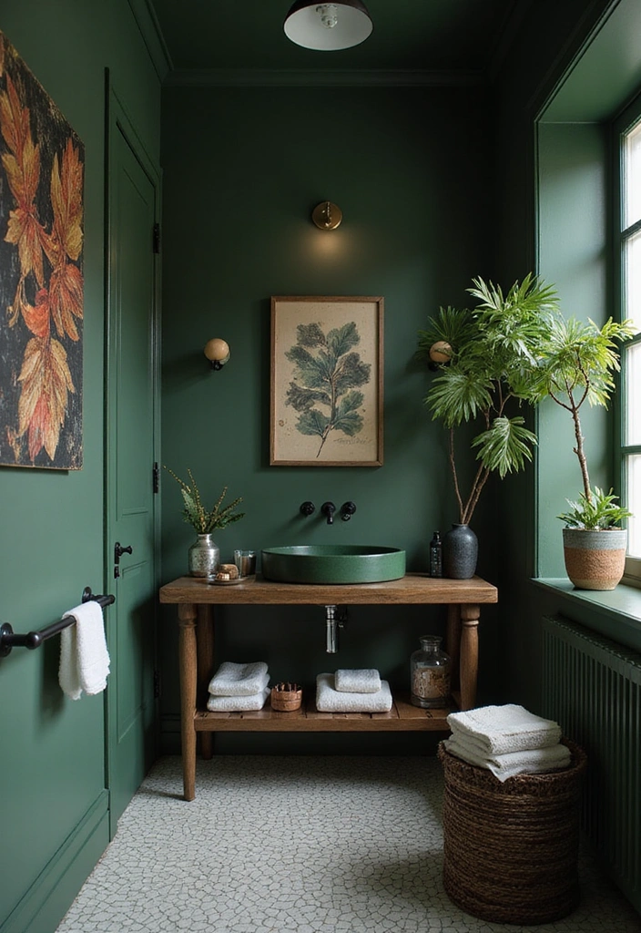 Finishing Details in Bathroom