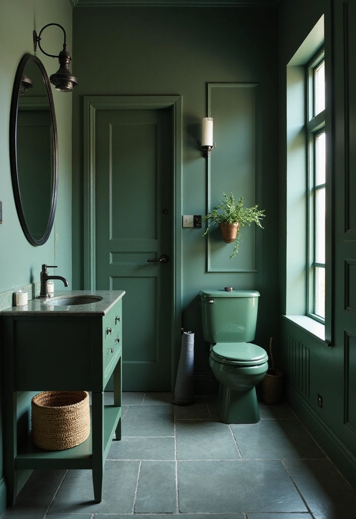Dark Green Bathroom Conclusion