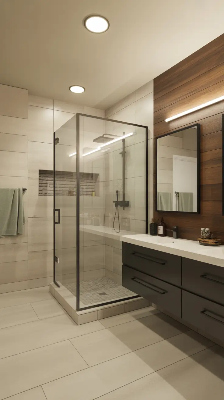 Modern Basement Bathroom Design Ideas 2026