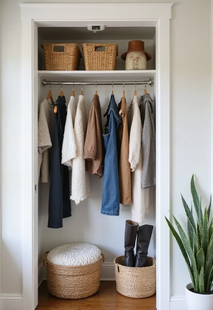 Celebrating organized entryway
