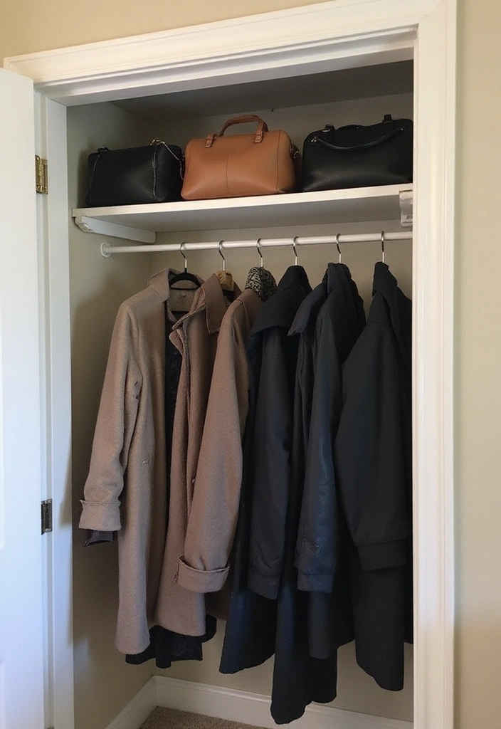 Multi-level hangers for coats