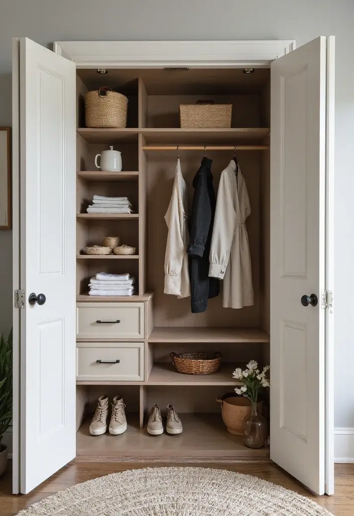 Flexible entryway organization