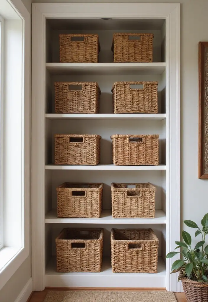 Baskets for organizing small items