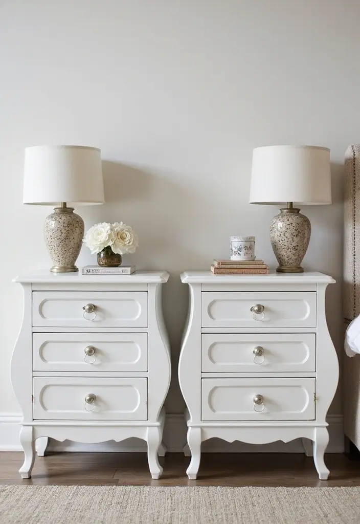 White Nightstands