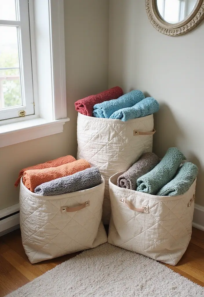 Quilted Storage Bags