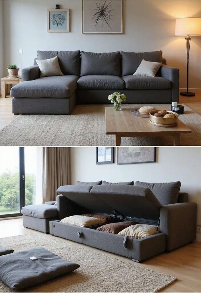 Sofa with Storage
