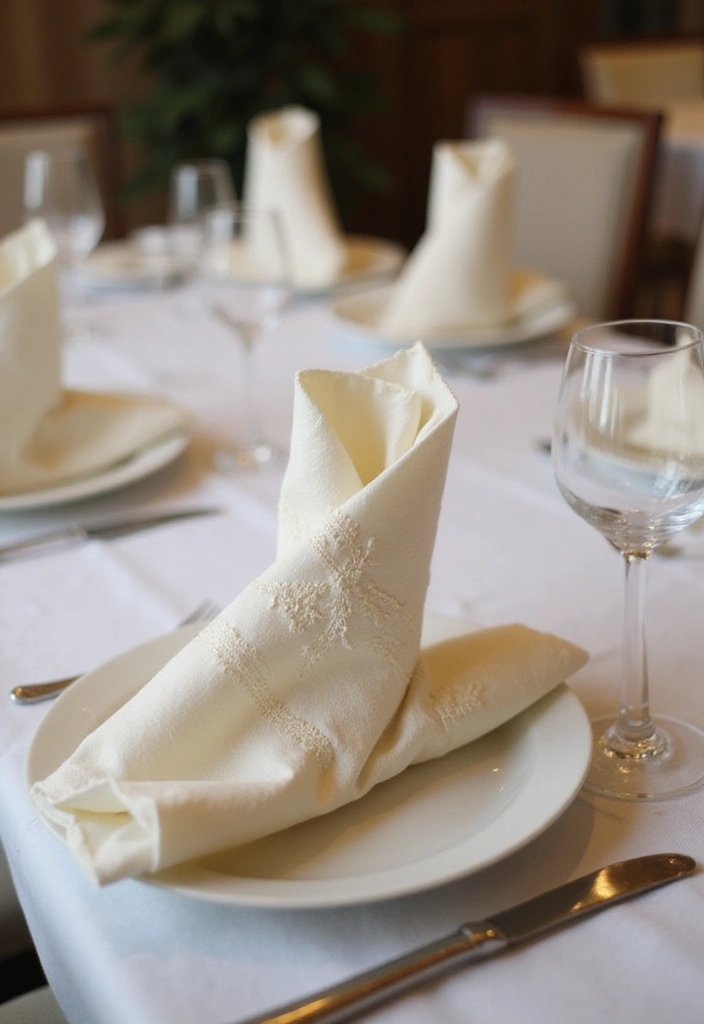 Creative Napkin Folding for Extra Style