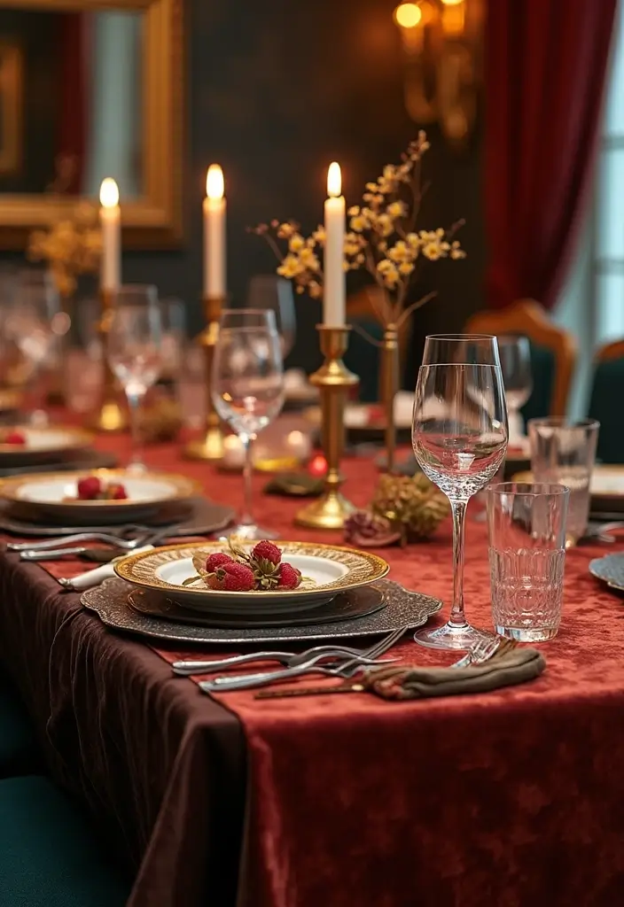 Luxurious Fabrics for Table Linens