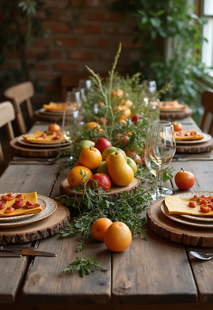 Rustic Charm with Wooden Accents