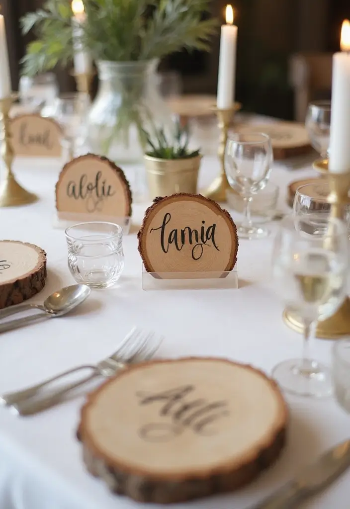 Personalized Place Cards for Guest Appreciation