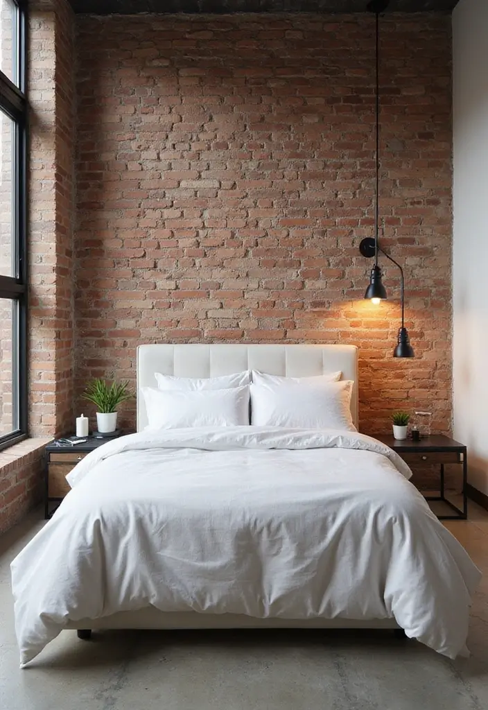 Industrial Edge with White Furniture