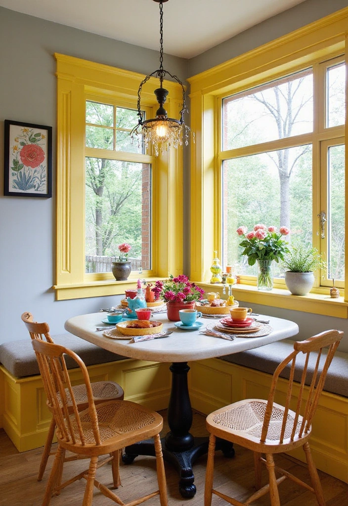 Sunny Side Up Yellow Trim Color