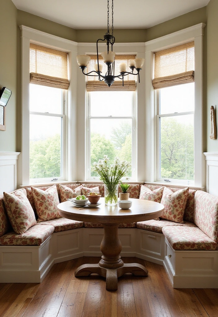 Bright and Cheerful Breakfast Nook
