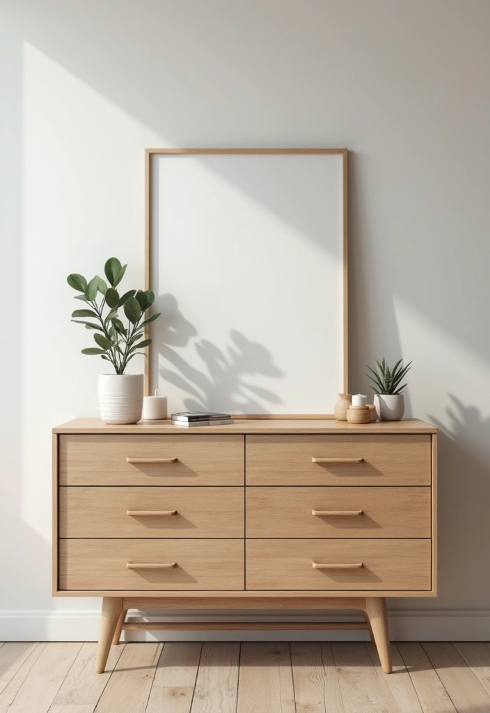 Minimalist Scandinavian Bedroom Dresser