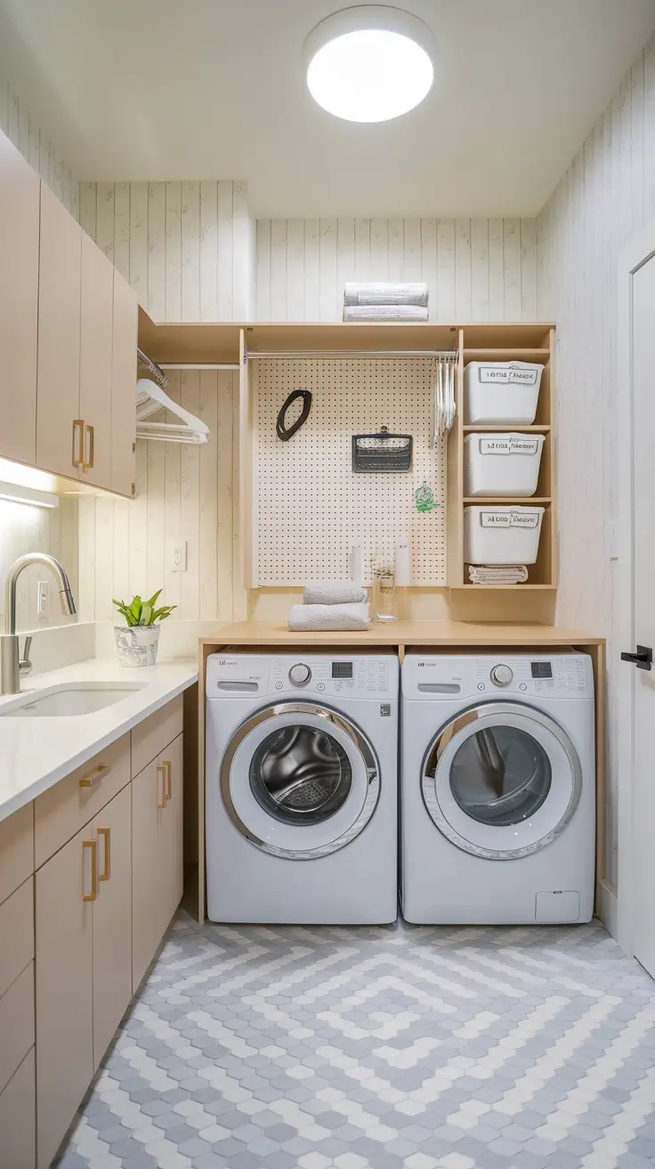 Modern Small Space Laundry Room Ideas