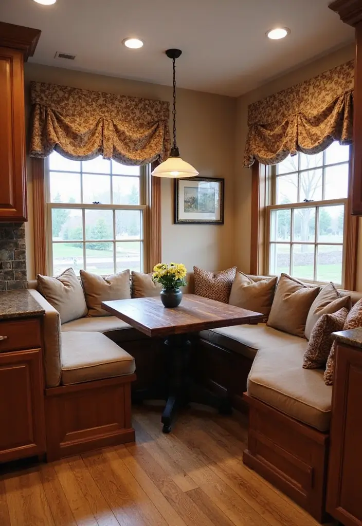 Cozy Kitchen Nook