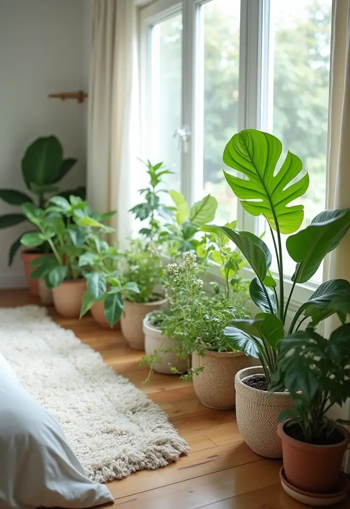 Indoor Plants in Bedroom