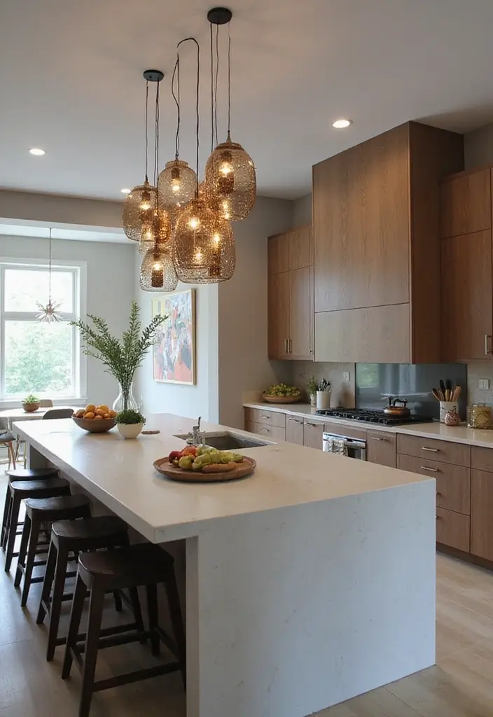 Artistic Sculptural Pendant Lights