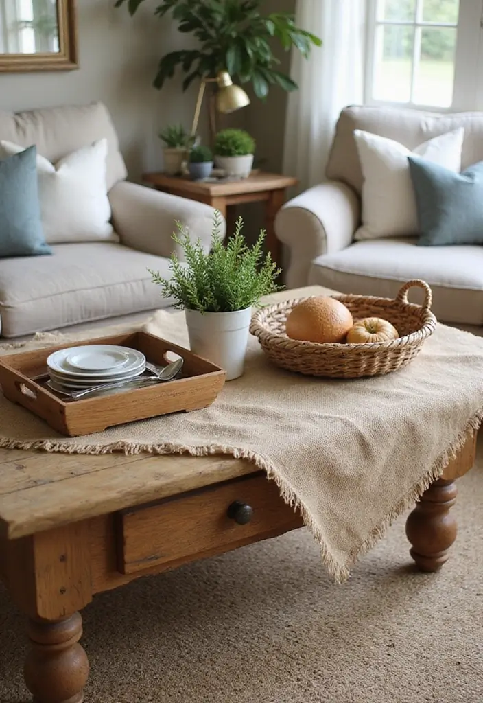Earthy Textures in Fall Decor