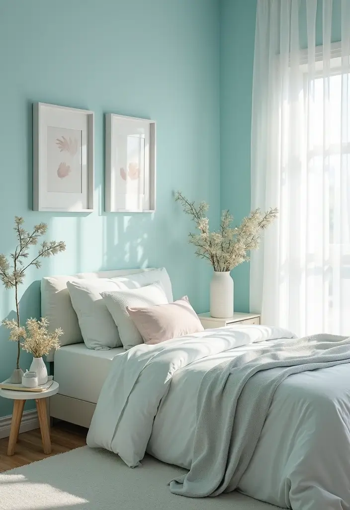 Gentle Pastel Wall Shades