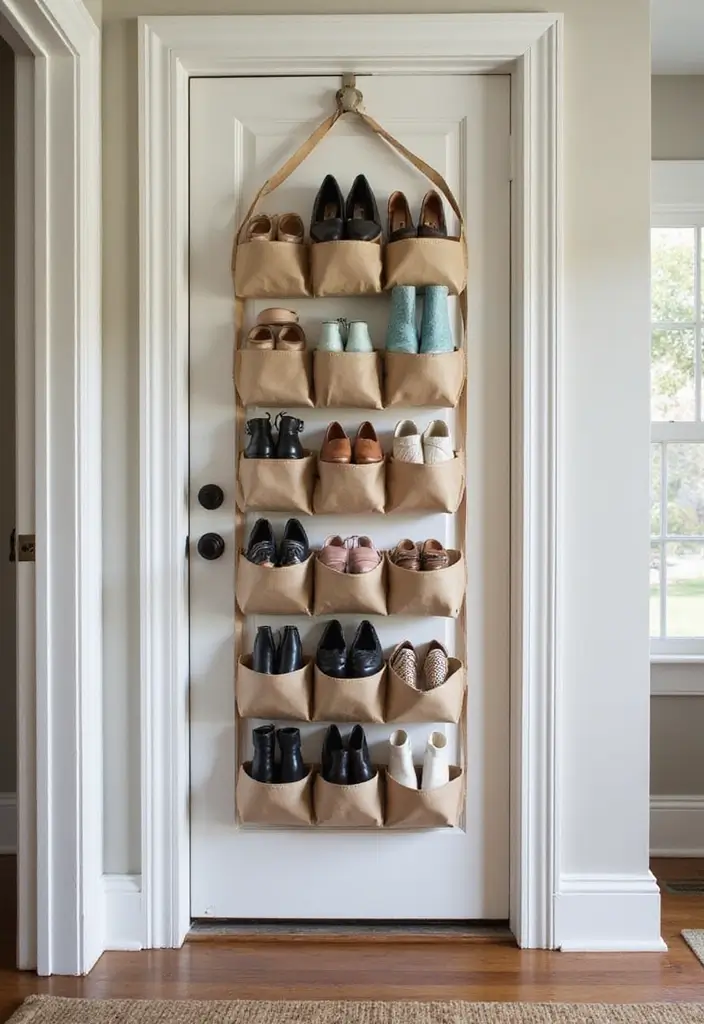 Over-the-Door Shoe Organizer