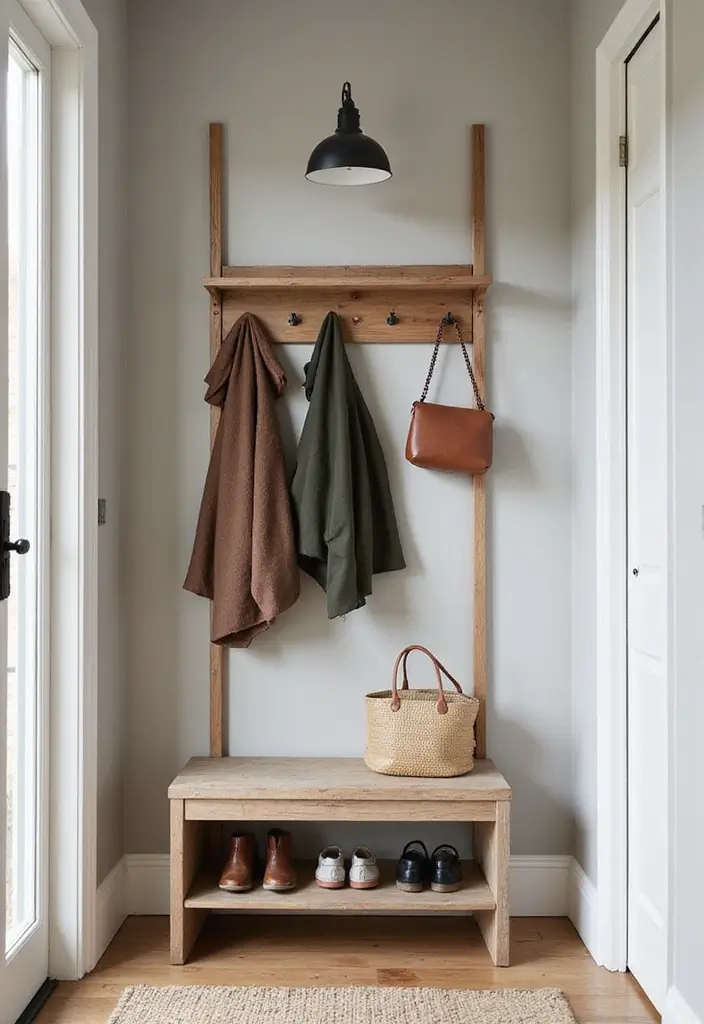Multi-Functional Coat Rack