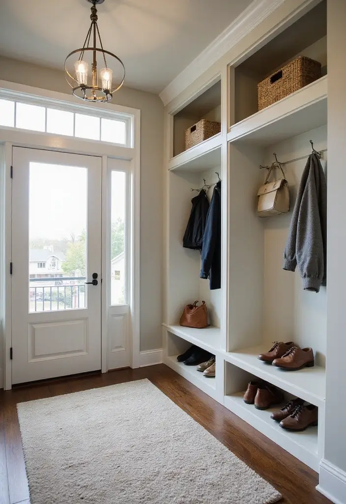 Custom Built-In Shoe Storage