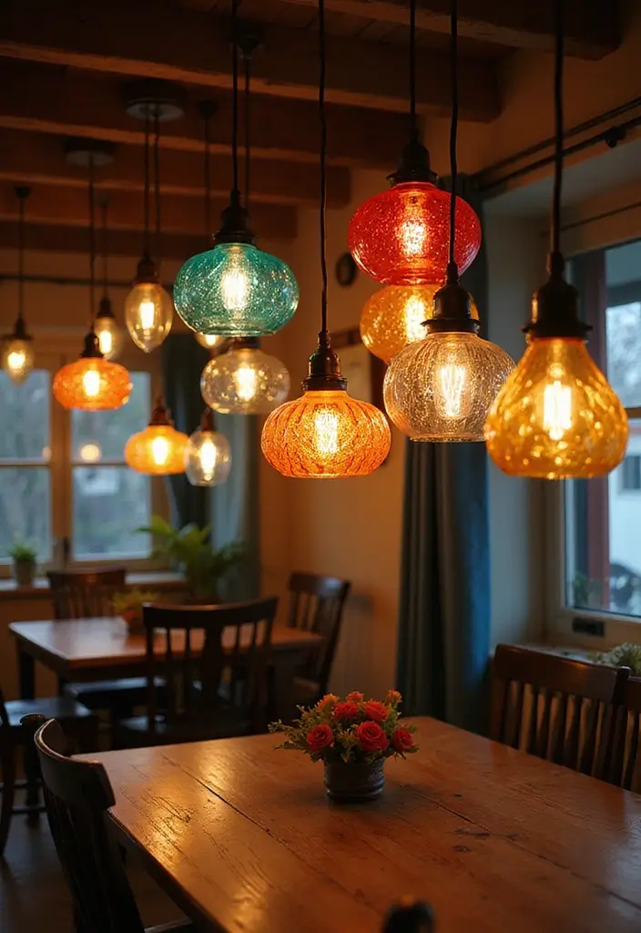 Colorful Glass Fixtures