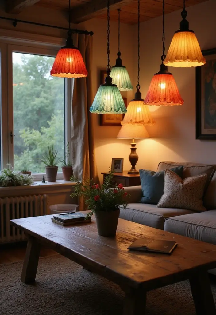Colorful Lampshades for Playful Sophistication