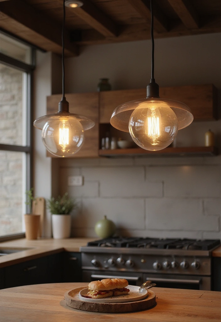 Minimalist Light Fixtures with Vintage Appeal