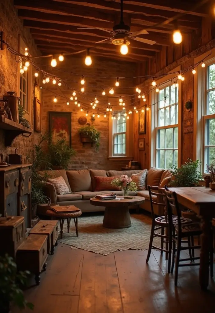 Vintage-Inspired Light Strings