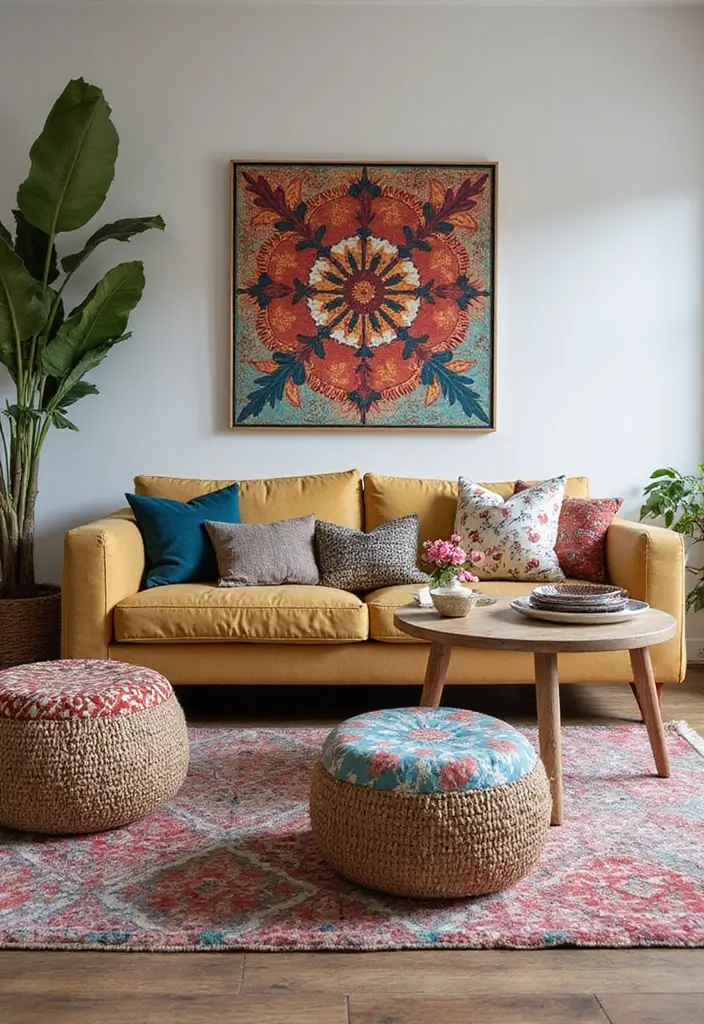 Vibrant Pattern Combinations for Eclectic Flair