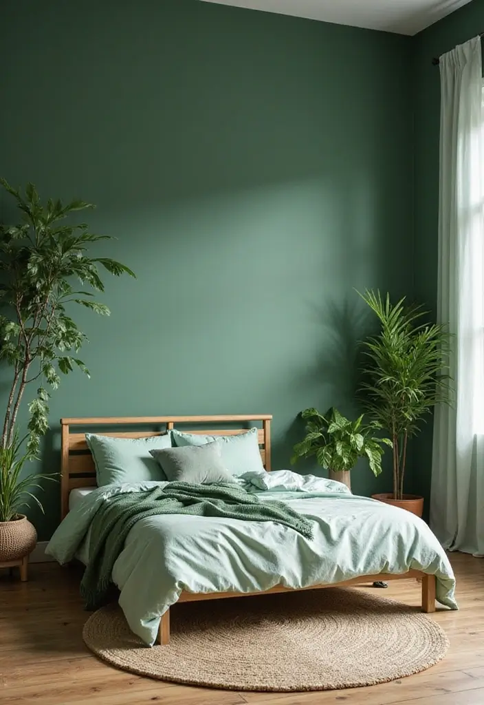 Sherwin-Williams Botanical Green Paint Color