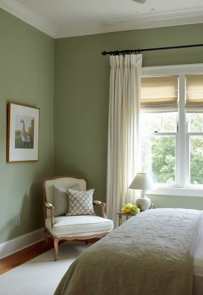 Sherwin-Williams Sage Green Paint Color
