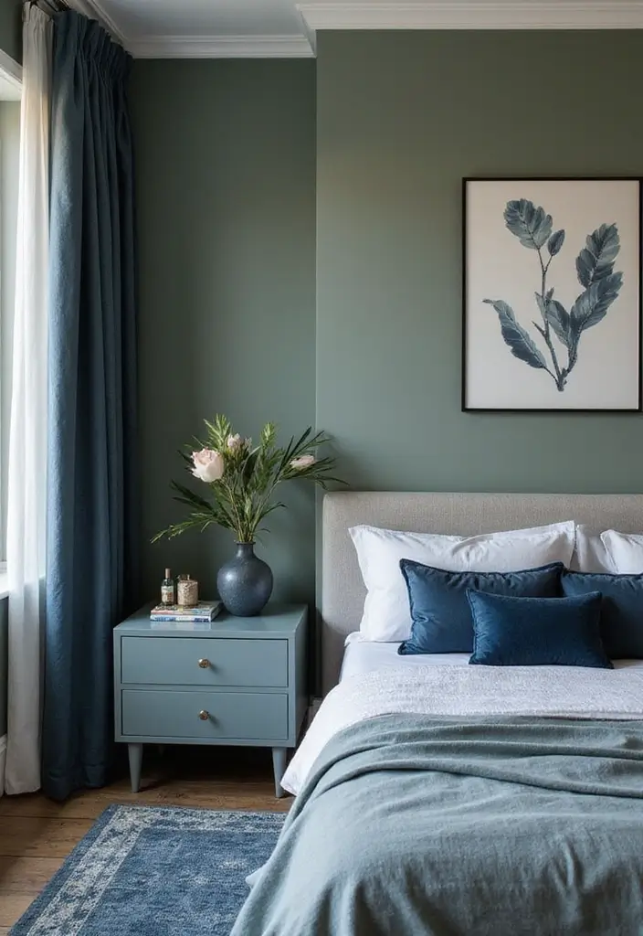 Benjamin Moore Sage Leaf Paint Color