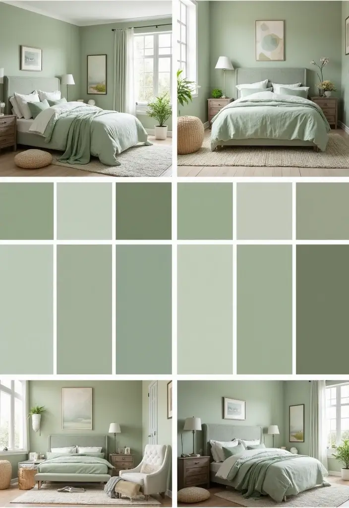 Sage Green Bedroom Inspiration