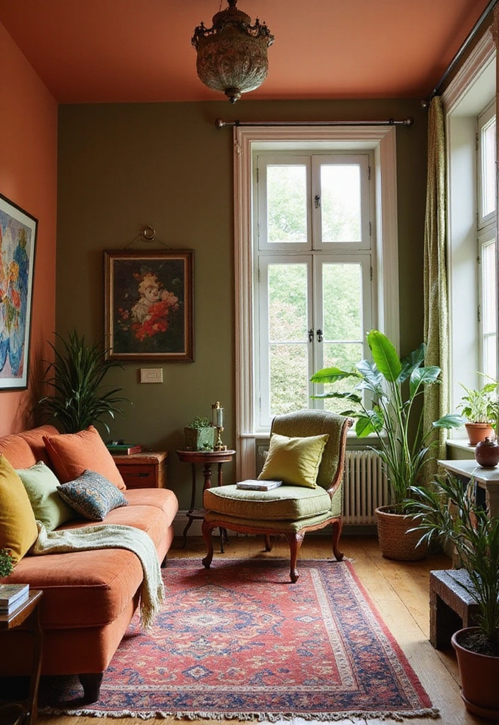 Vibrant Earthy Accent Pieces