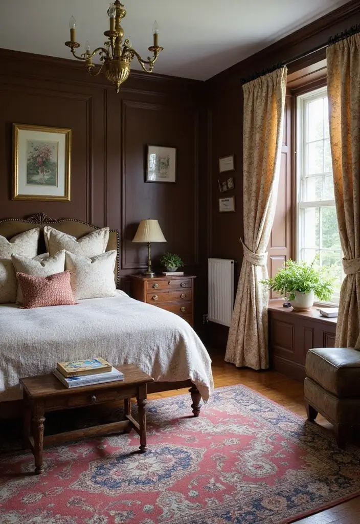 Inviting Cozy Cottage Style Bedroom