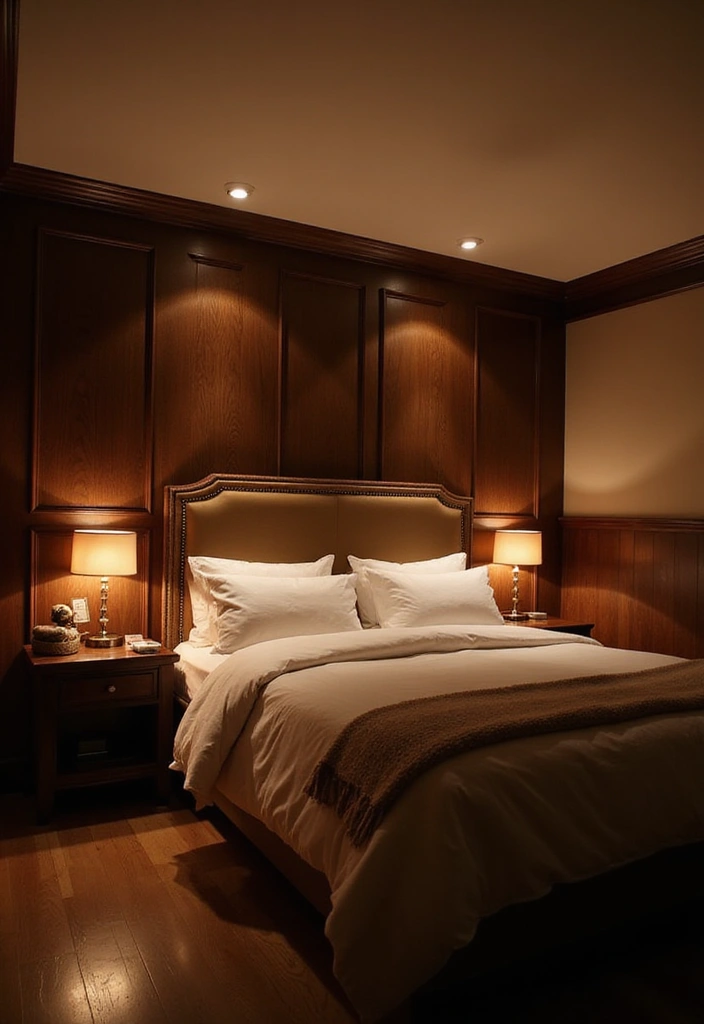 Warm Lighting to Enhance Coziness