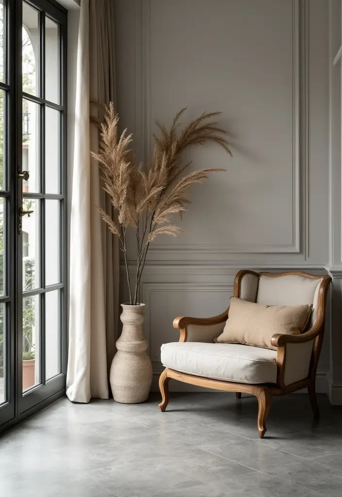 Beautifully Styled Gray Floors